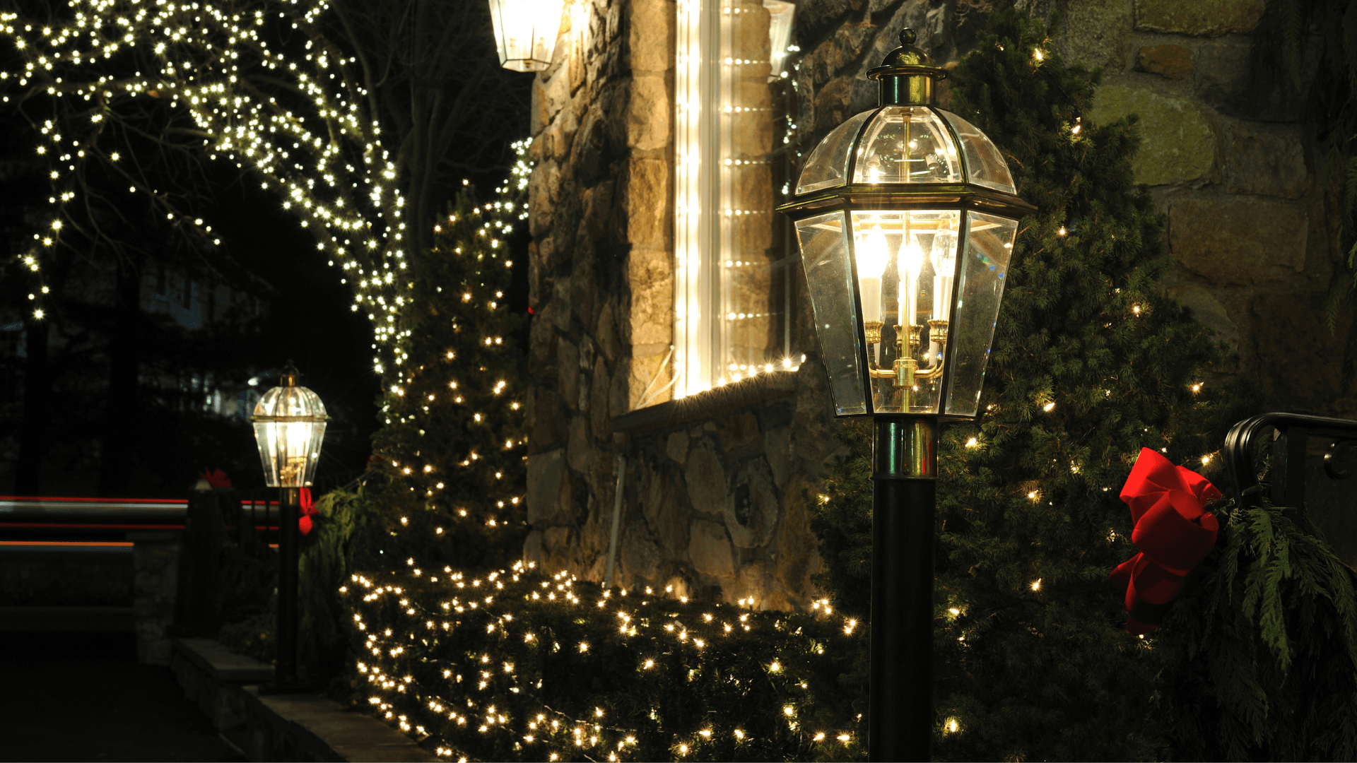 Kerstdecoratie sfeer